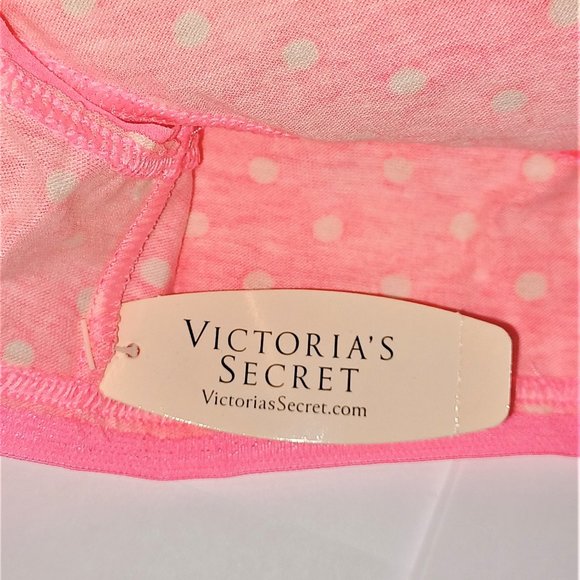 NWT Victoria's Secret Pink Poka Dot Panties Medium - Picture 6 of 7